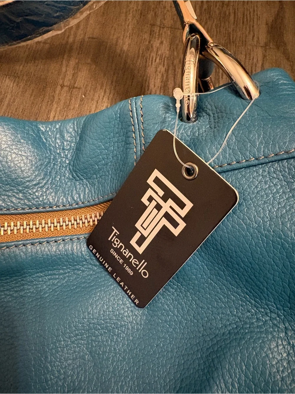 Tignanello pebbled leather